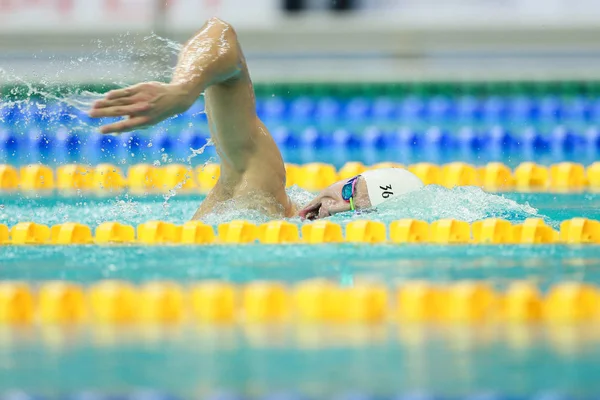 Chinese Pływanie Gwiazda Sun Yang Zhejiang Konkuruje Finale Mężczyzn 1500M — Zdjęcie stockowe