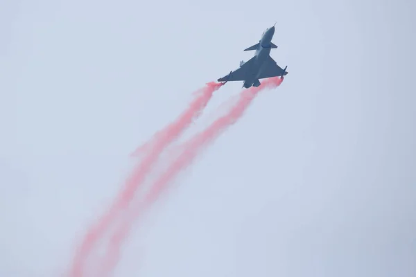 Avión Combate 10B Fuerza Aérea Del Ejército Popular Liberación China —  Fotos de Stock