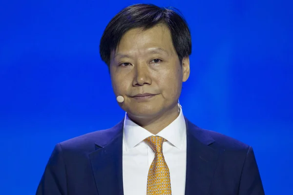 Lei Jun Presidente Ceo Xiaomi Technology Presidente Kingsoft Corp Pronunció —  Fotos de Stock