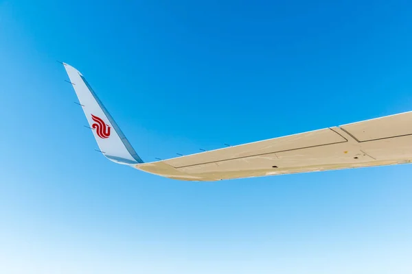 Der Erste Airbus A321Neo Passagierjet Von Air China Auf Dem — Stockfoto