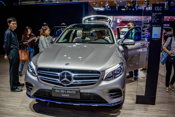 메르세데스 Glc 300 4Matic 럭셔리 광저우 자동차 전시회 알려진 광저우 — 스톡 사진