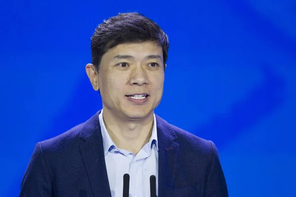 Baidu Inc Yönetim Kurulu Başkanı Ceo Robin Yanhong Eylül 2018 — Stok fotoğraf