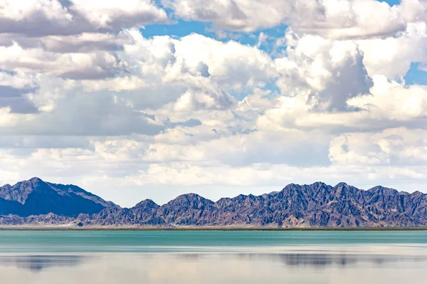 Táj Xiao Qaidam Salt Lake Haixi Mongol Tibeti Autonóm Prefektúra — Stock Fotó