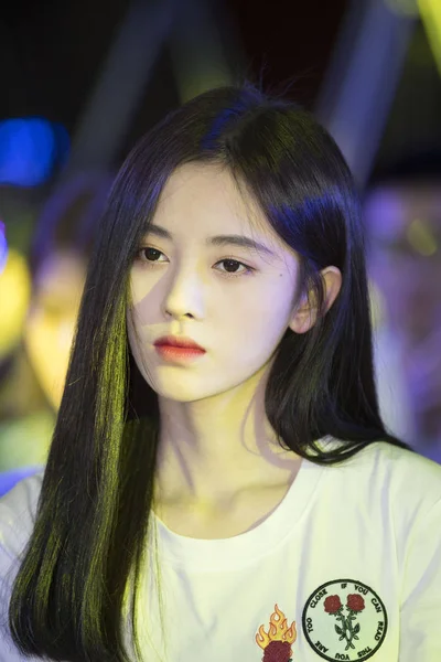 중국가 Jingyi 새로운 시리즈 베이징에에서 회견에 2018 — 스톡 사진