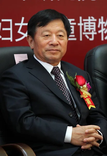 Sun Huaishan Former Senior Political Advisor Attends Event Beijing China — Stock fotografie