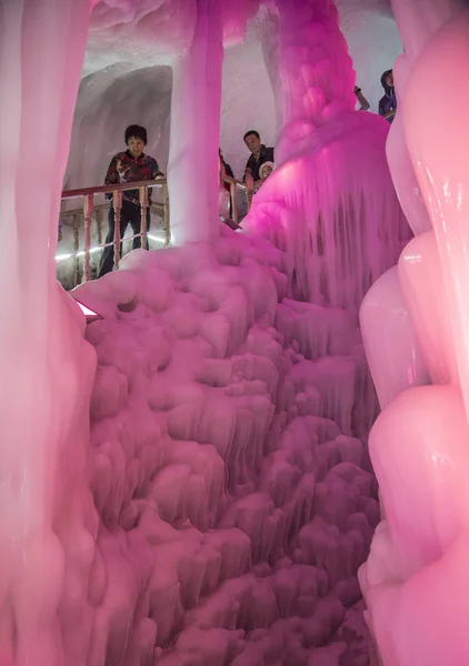 Landscape Ningwu Ice Cave Which Said Have Been Formed Fourth — 스톡 사진