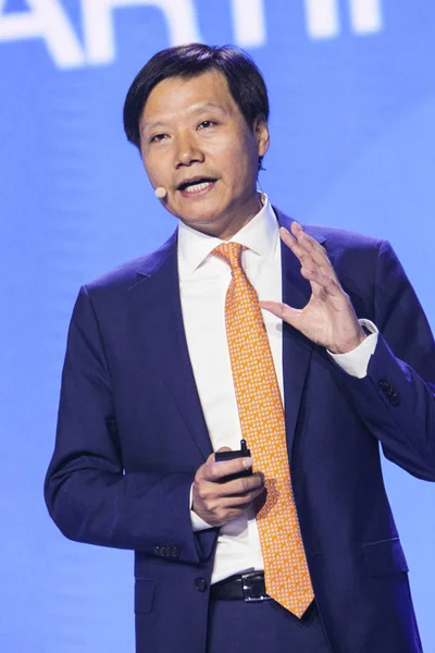 Lei Jun Předseda Generální Ředitel Technologie Xiaomi Předseda Společnosti Kingsoft — Stock fotografie