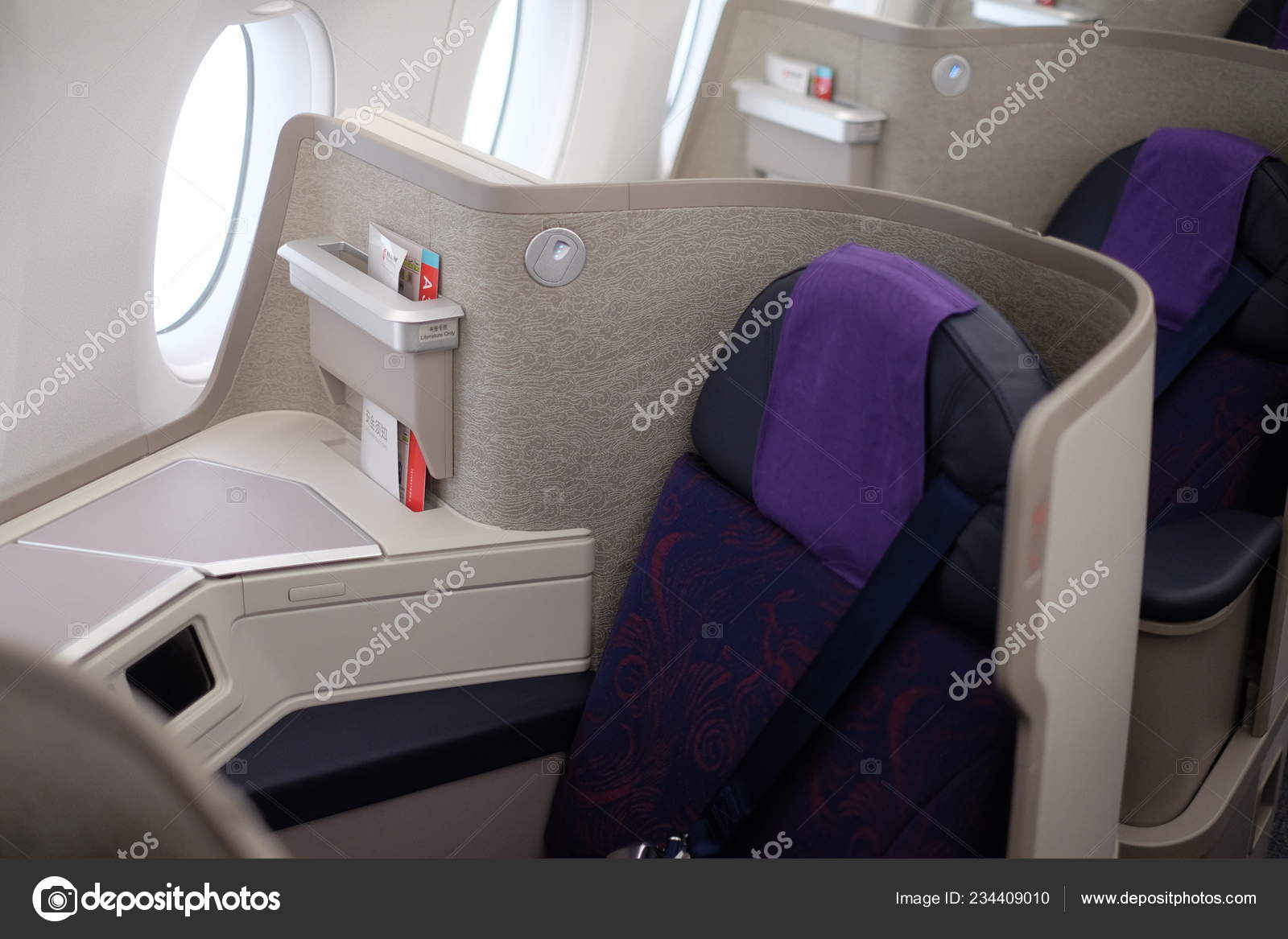 Interior View All New Business Class First Airbus A350 900