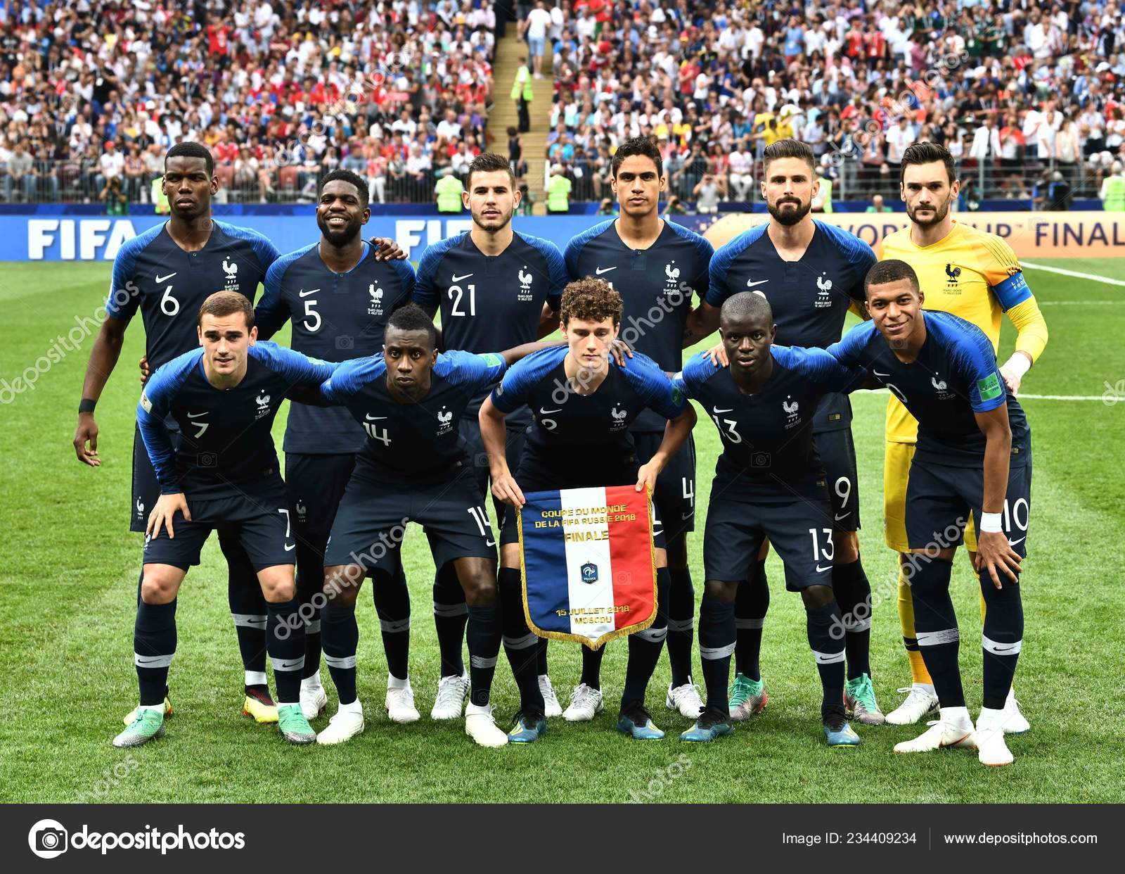 FIFA World Cup - Équipe de France de Football - 2018 FIFA World