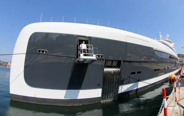 Ilusão Pride Mega Yachts Maior Megayacht Construído China Retratado Antes — Fotografia de Stock
