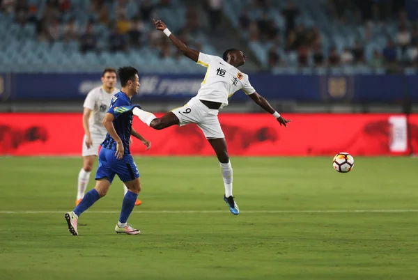 Jugador Fútbol Gambiano Bubacarr Trawally También Conocido Como Steve Derecha — Foto de Stock