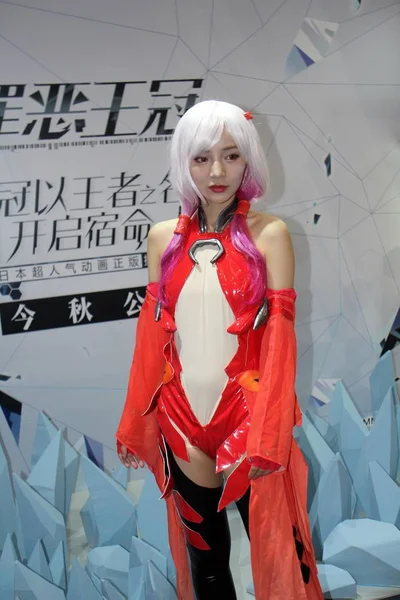 Guilty Crown cosplay editorial photography. Image of animation