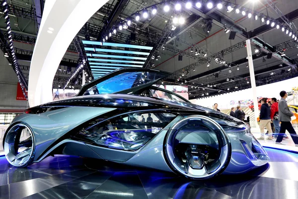 Ein Chevrolet Fnr Concept Car Wird Während Der Internationalen Automobilausstellung — Stockfoto