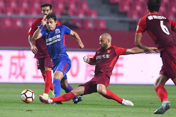 Jogador Futebol Argentino Javier Mascherano Centro Hebei China Fortune Desafia — Fotografia de Stock