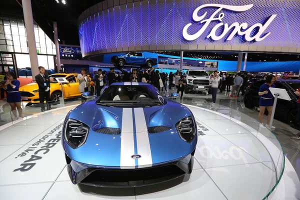Una Supercar Ford Mostra Durante Xvii Mostra Internazionale Dell Industria — Foto Stock