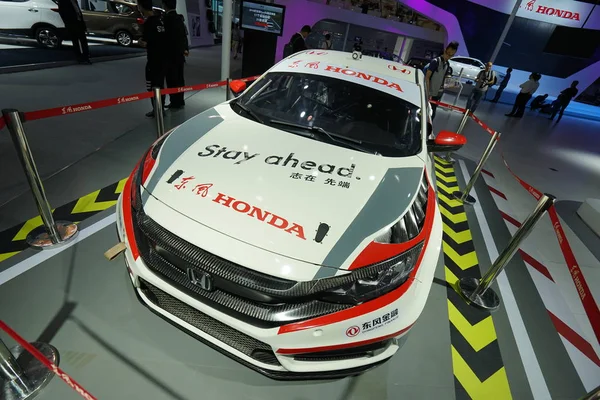 Coche Honda Está Exhibición Durante 14ª China Guangzhou Exposición Internacional — Foto de Stock