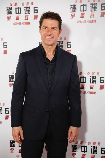 American Actor Producer Tom Cruise Arrives Red Carpet China Premiere — Stock Photo, Image