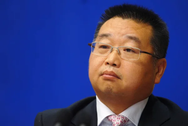 Jinglin Entonces Asistente Del Ministro Finanzas Chino Asiste Una Conferencia —  Fotos de Stock