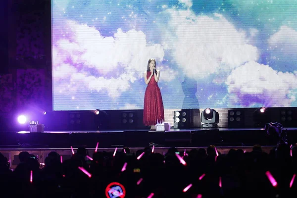 Cantante Actriz Surcoreana Lim Yoon Más Conocida Como Yoona Del —  Fotos de Stock
