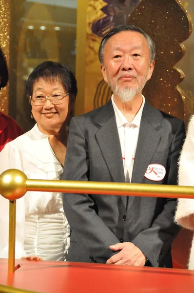 2009年诺贝尔物理学奖获得者 光纤之父查尔斯 于2011年12月10日出席中国香港查尔斯 高基金会的慈善活动 — 图库照片
