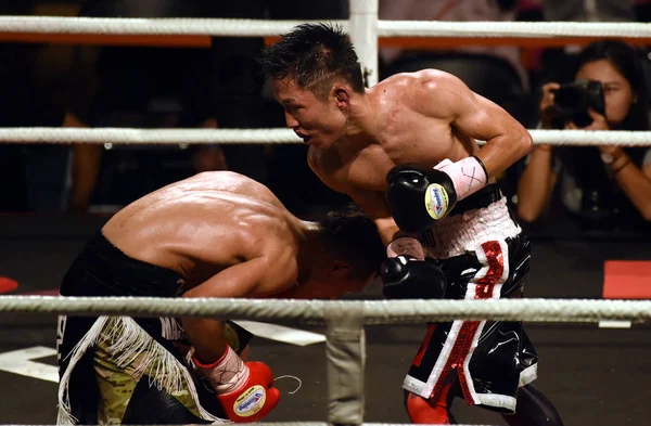 Raymond Poon Kai Ching Hong Kong Certo Compete Contra Ryo — Fotografia de Stock