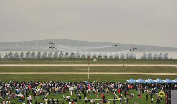 Aerobatic Performance Staged 7Th Shenyang Faku Flight International Conference Shenyang — Stock Photo, Image