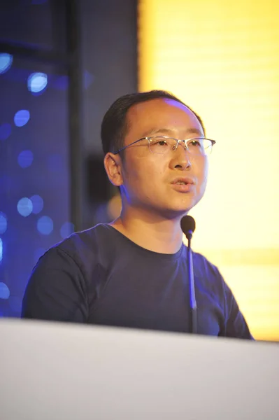 Chen Gang Generální Ředitel Čínských Cestovních Služeb Sociálních Sítí Platformy — Stock fotografie