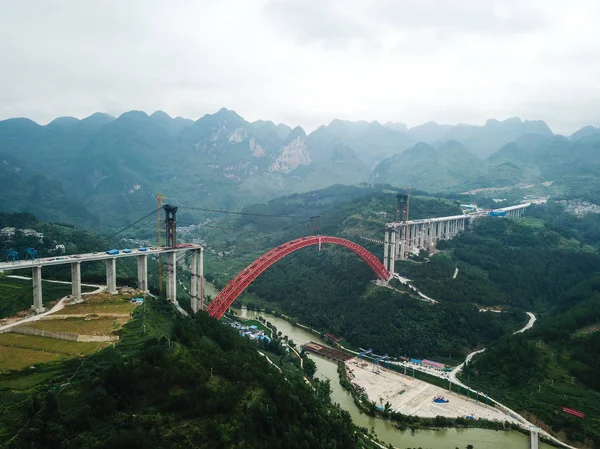 Daxiaojing 다리의 폐쇄에에서 세계에서 다리를 먀오족 자치주 구이저우 일본에서에서 Dajing — 스톡 사진