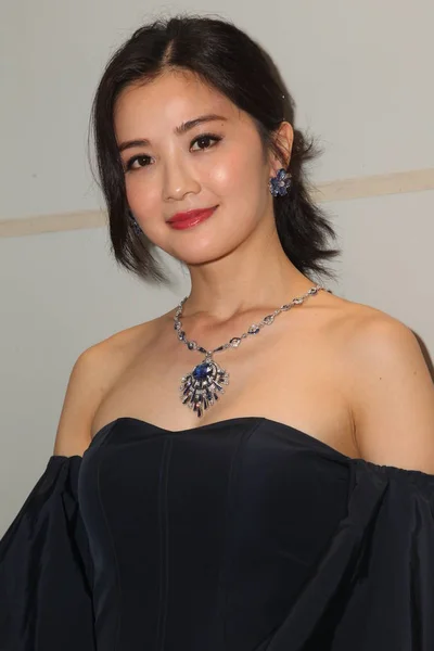 Hong Kong Piosenkarka Aktorka Charlene Choi Hong Kong Duetu Bliźniąt — Zdjęcie stockowe