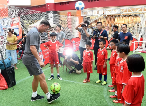 Der Ehemalige Tschechische Fußballspieler Wladimir Smicer Nimmt Der Eröffnungszeremonie Der — Stockfoto