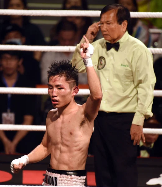 Raymond Poon Kai Ching Hong Kong Derrota Ryo Narizuka Japón — Foto de Stock