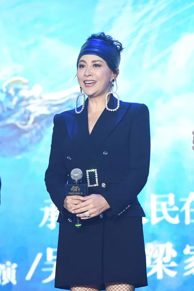 Actrice Hong Kong Carina Lau Assiste Événement Première Pour Nouveau — Photo