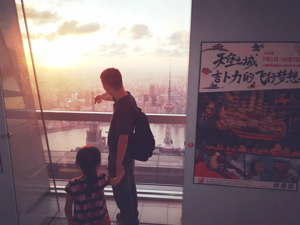 Люди Посещают Выставку Замок Небе Летящие Мечты Джибли Студии Ghibli — стоковое фото
