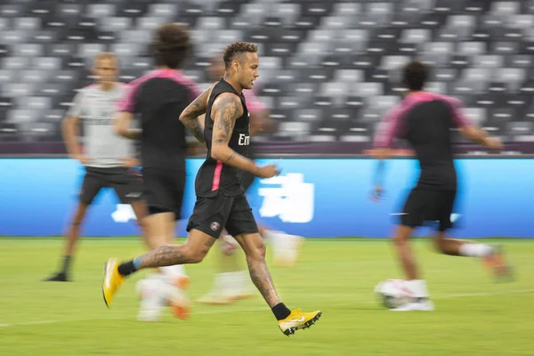 Neymar Paris Saint Germain Mengambil Bagian Dalam Sesi Latihan Sebelum — Stok Foto