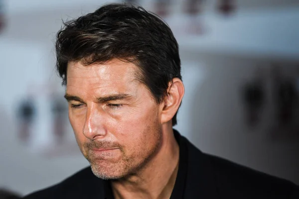 Aktor Dan Produser Amerika Serikat Tom Cruise Menghadiri Penayangan Perdana — Stok Foto