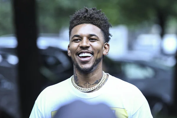 Nba Star Nick Young Spitzname Swaggy Von Golden State Warriors — Stockfoto