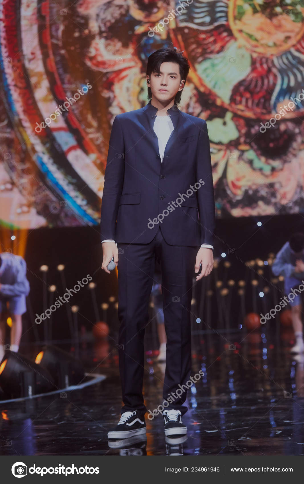 Chinese Singer Actor Kris Yifan Performs 2019 China Movie - 