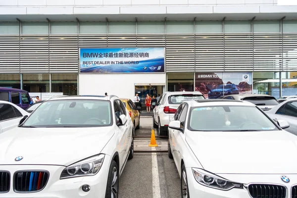 Cars Sale Front Dealership Store Bmw Shanghai China May 2018 — Stock Photo, Image