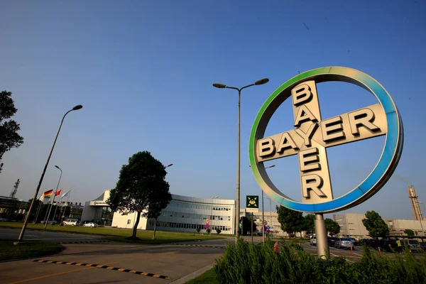 Vista Uma Base Bayer Distrito Jinshan Shanghai China Agosto 2012 — Fotografia de Stock
