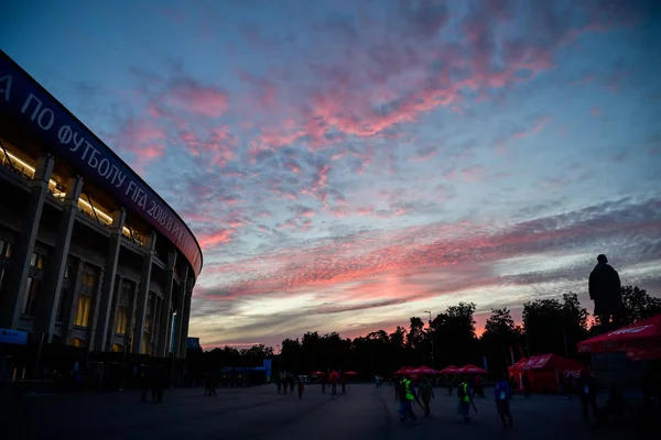 Stadio Luzhniki Principale Stadio Della Coppa Del Mondo Fifa 2018 — Foto Stock