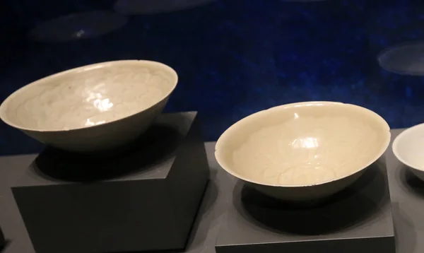 Керамические Изделия Huaguangjiao Экспонируются Выставке Китайском Музее Наньхай Южно Китайское — стоковое фото