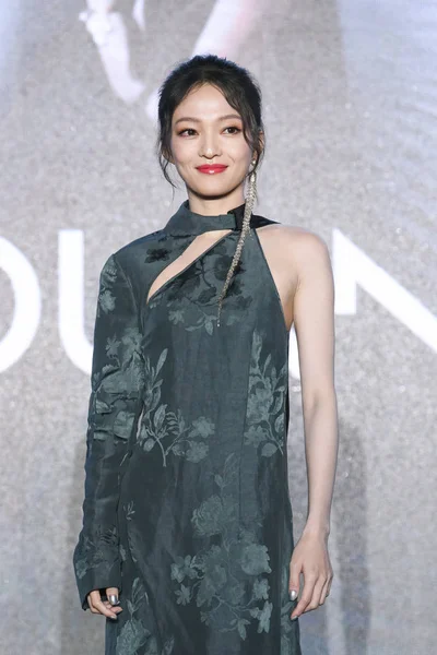 Taiwanese Singer Actress Angela Chang Attends Press Conference Her Journey — 스톡 사진