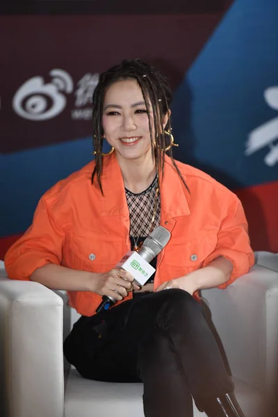 Hong Kong Singer Gloria Tang Tsz Kei Also Known Her — Stock Photo, Image