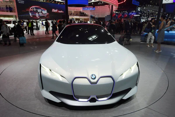 Samochód Koncepcyjny Bmw Ivision Dynamics Jest Wyświetlaczu Podczas Beijing International — Zdjęcie stockowe