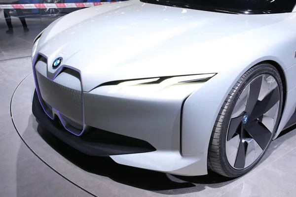 Bmw Concept Car Display Preview 15Th Beijing International Automotive Exhibition — Stock Photo, Image