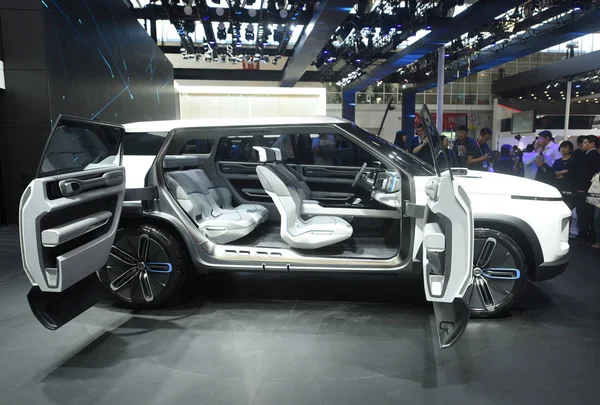 Автомобиль Geely Concept Icon Suv Представлен Пекинской Международной Автомобильной Выставке — стоковое фото