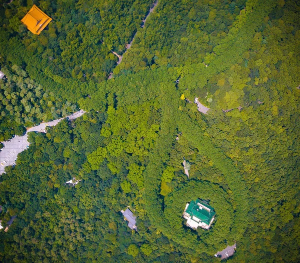 Этой Воздушной Точки Зрения Мейлинский Дворец Окруженный Фирмианским Симплексом Имеет — стоковое фото