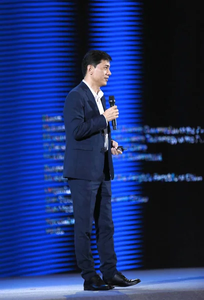 Robin Yanhong Chairman Ceo Van Baidu Inc Woont Hoge Niveau — Stockfoto