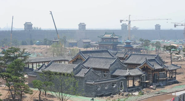 Taiyuan Ilçe Ming Hanedanı 1368 1644 Reklam Uzanan Içinde Restorasyon — Stok fotoğraf
