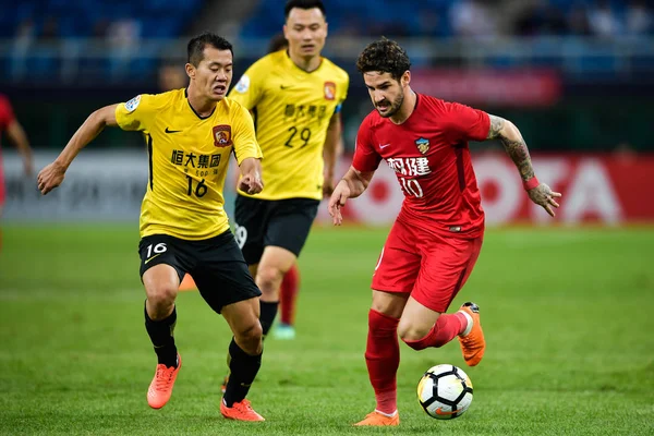 Futebolista Brasileiro Alexandre Rodrigues Silva Conhecido Como Pato China Tianjin — Fotografia de Stock